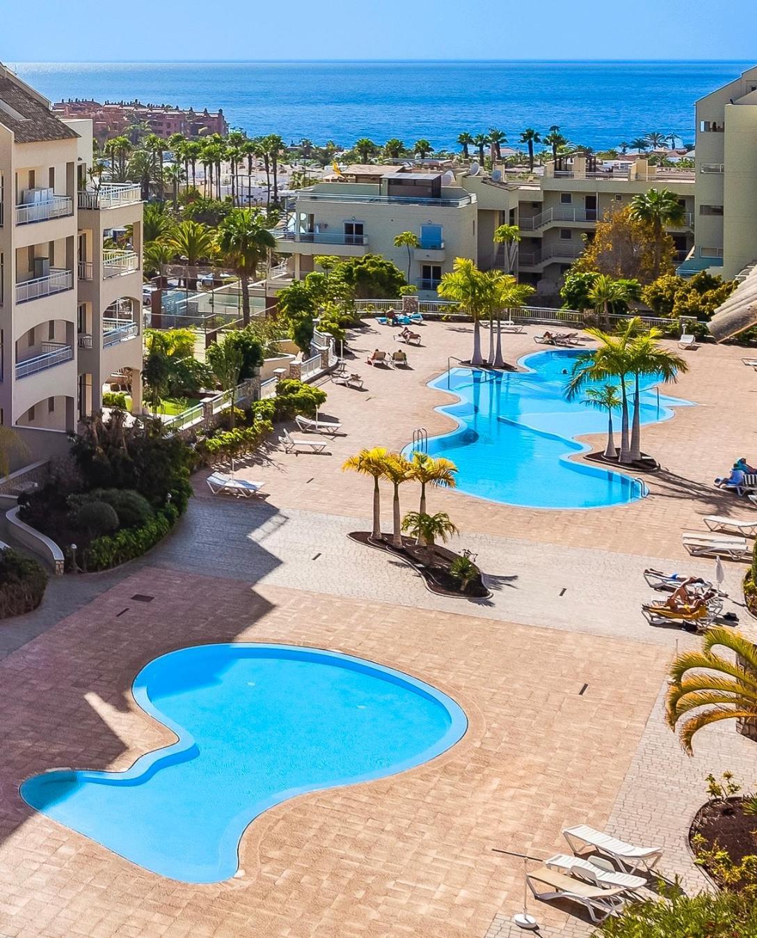 Luxurioese Duplex Ferienwohnung In Sehr Ruhiger Wohnanlage Mit Meerblick Palm-mar Exterior photo