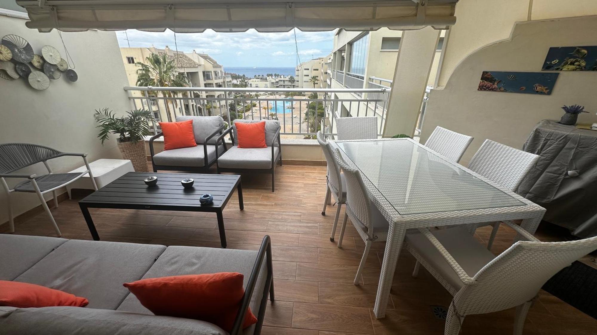 Luxurioese Duplex Ferienwohnung In Sehr Ruhiger Wohnanlage Mit Meerblick Palm-mar Exterior photo